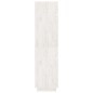 vidaXL Estantería/divisor espacios madera pino blanco 80x35x135 cm vidaXL Estantería/divisor espacios madera pino blanco 80x35x135 cm