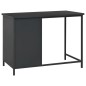 vidaXL Escritorio industrial cajones acero gris antracita 105x52x75 cm