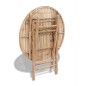 vidaXL Juego de comedor de jardín plegable 5 piezas de bambú vidaXL Juego de comedor de jardín plegable 5 piezas de bambú