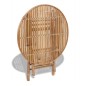 vidaXL Juego de comedor de jardín plegable 5 piezas de bambú vidaXL Juego de comedor de jardín plegable 5 piezas de bambú