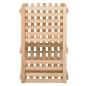 vidaXL Caja para patatas madera maciza de pino 50x50x80 cm