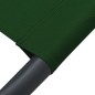 vidaXL Tumbona sofá de jardín con toldo verde