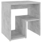 vidaXL Mesitas de noche 2 uds contrachapada gris hormigón 40x30x40 cm vidaXL Mesitas de noche 2 uds contrachapada gris hormigón 40x30x40 cm