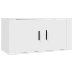 vidaXL Mueble para TV de pared blanco 80x34,5x40 cm