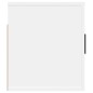 vidaXL Mueble para TV de pared blanco 80x34,5x40 cm
