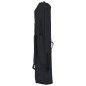vidaXL Hamaca con soporte plegable negra vidaXL Hamaca con soporte plegable negra