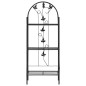 vidaXL Estante para macetas 3 niveles hierro negro 52x28x128 cm vidaXL Estante para macetas 3 niveles hierro negro 52x28x128 cm
