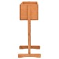 vidaXL Jardinera enrejada de jardín madera abeto naranja 45x30x74 cm vidaXL Jardinera enrejada de jardín madera abeto naranja 45x30x74 cm
