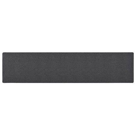 vidaXL Alfombra de pasillo gris antracita 80x400 cm