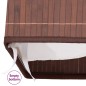 vidaXL Cesto de la ropa de bambú rectangular marrón vidaXL Cesto de la ropa de bambú rectangular marrón