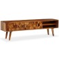 vidaXL Mueble para TV de madera maciza de sheesham 140x30x40 cm vidaXL Mueble para TV de madera maciza de sheesham 140x30x40 cm