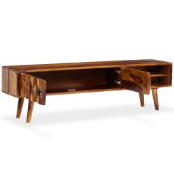 vidaXL Mueble para TV de madera maciza de sheesham 140x30x40 cm