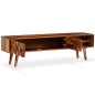 vidaXL Mueble para TV de madera maciza de sheesham 140x30x40 cm vidaXL Mueble para TV de madera maciza de sheesham 140x30x40 cm