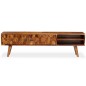 vidaXL Mueble para TV de madera maciza de sheesham 140x30x40 cm vidaXL Mueble para TV de madera maciza de sheesham 140x30x40 cm
