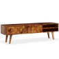 vidaXL Mueble para TV de madera maciza de sheesham 140x30x40 cm vidaXL Mueble para TV de madera maciza de sheesham 140x30x40 cm