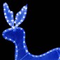 vidaXL Reno y trineo de Navidad con malla 432 LED vidaXL Reno y trineo de Navidad con malla 432 LED