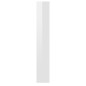 vidaXL Estantería madera contrachapada blanco brillante 40x30x189 cm