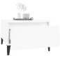 vidaXL Mesas auxiliares 2 uds contrachapada blanco brillo 50x46x35 cm vidaXL Mesas auxiliares 2 uds contrachapada blanco brillo 50x46x35 cm
