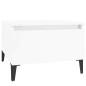 vidaXL Mesas auxiliares 2 uds contrachapada blanco brillo 50x46x35 cm vidaXL Mesas auxiliares 2 uds contrachapada blanco brillo 50x46x35 cm
