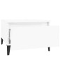 vidaXL Mesas auxiliares 2 uds contrachapada blanco brillo 50x46x35 cm vidaXL Mesas auxiliares 2 uds contrachapada blanco brillo 50x46x35 cm
