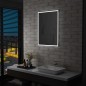 vidaXL Espejo de pared de baño con LED 60x80 cm vidaXL Espejo de pared de baño con LED 60x80 cm
