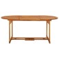 vidaXL Set de comedor de jardín 7 piezas madera maciza de acacia vidaXL Set de comedor de jardín 7 piezas madera maciza de acacia