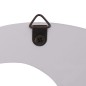 vidaXL Perchero de pared WELCOME blanco 74x29,5 cm vidaXL Perchero de pared WELCOME blanco 74x29,5 cm