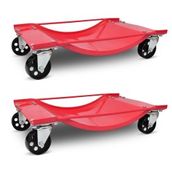 vidaXL Carritos de transporte de coches 2 unidades