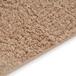 vidaXL Conjunto de alfombrillas de baño de tela 2 piezas beige vidaXL Conjunto de alfombrillas de baño de tela 2 piezas beige