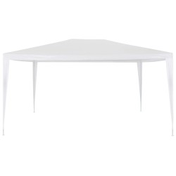 vidaXL Carpa de fiesta blanca 3x4 m