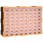 vidaXL Organizador multicajones con 64 cajones 52x16x37,5 cm vidaXL Organizador multicajones con 64 cajones 52x16x37,5 cm