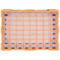 vidaXL Organizador multicajones con 64 cajones 52x16x37,5 cm vidaXL Organizador multicajones con 64 cajones 52x16x37,5 cm