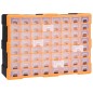 vidaXL Organizador multicajones con 64 cajones 52x16x37,5 cm vidaXL Organizador multicajones con 64 cajones 52x16x37,5 cm