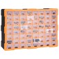 vidaXL Organizador multicajones con 64 cajones 52x16x37,5 cm vidaXL Organizador multicajones con 64 cajones 52x16x37,5 cm