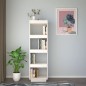 vidaXL Estantería/divisor de espacios madera pino blanco 40x35x135 cm vidaXL Estantería/divisor de espacios madera pino blanco 40x35x135 cm
