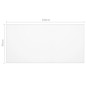vidaXL Protector de mesa PVC mate 180x90 cm 1,6 mm vidaXL Protector de mesa PVC mate 180x90 cm 1,6 mm
