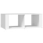 vidaXL Mesa de centro madera contrachapada blanco 100x50x36 cm vidaXL Mesa de centro madera contrachapada blanco 100x50x36 cm
