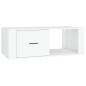 vidaXL Mesa de centro madera contrachapada blanco 100x50,5x35 cm vidaXL Mesa de centro madera contrachapada blanco 100x50,5x35 cm