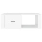 vidaXL Mesa de centro madera contrachapada blanco 100x50,5x35 cm vidaXL Mesa de centro madera contrachapada blanco 100x50,5x35 cm