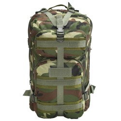 vidaXL Mochila militar 50 L Camuflaje