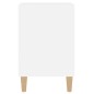 vidaXL Mueble para TV madera contrachapada blanco 100x35x55 cm vidaXL Mueble para TV madera contrachapada blanco 100x35x55 cm
