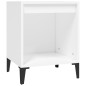 vidaXL Mesitas de noche 2 unidades color blanco 40x35x50 cm vidaXL Mesitas de noche 2 unidades color blanco 40x35x50 cm