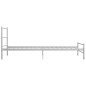 vidaXL Estructura de cama de metal blanco 100x200 cm vidaXL Estructura de cama de metal blanco 100x200 cm