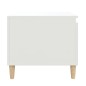 vidaXL Mesa de centro madera contrachapada blanco 100x50x45 cm vidaXL Mesa de centro madera contrachapada blanco 100x50x45 cm