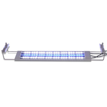 vidaXL Lámpara LED para acuario aluminio IP67 50-60 cm