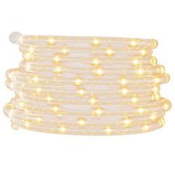 vidaXL Tira de luces con 120 LED blanco cálido PVC 5 m