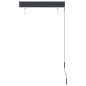vidaXL Estor enrollable de exterior azul y blanco 80x250 cm vidaXL Estor enrollable de exterior azul y blanco 80x250 cm