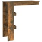 vidaXL Mesa de bar de pared contrachapada roble ahumado 102x45x103,5cm vidaXL Mesa de bar de pared contrachapada roble ahumado 102x45x103,5cm