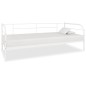 vidaXL Estructura de cama de metal blanco 90x200 cm vidaXL Estructura de cama de metal blanco 90x200 cm