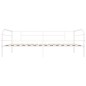 vidaXL Estructura de cama de metal blanco 90x200 cm vidaXL Estructura de cama de metal blanco 90x200 cm